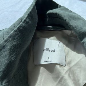 Wilfred aritzia love linen blazer